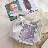 Reflective Crossbody Bag for Women Large Capacity School Bookbag