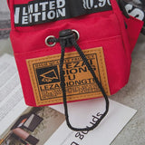 Canvas Crossbody Bag for Women Street Design Shoulder Messenger