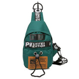 Canvas Crossbody Bag for Women Street Design Shoulder Messenger