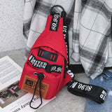 Canvas Crossbody Bag for Women Street Design Shoulder Messenger