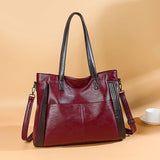 Soft Leather Women Handbags Large Capacity Handbag Vintage