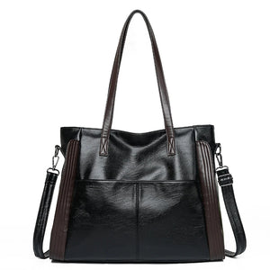 Soft Leather Women Handbags Large Capacity Handbag Vintage