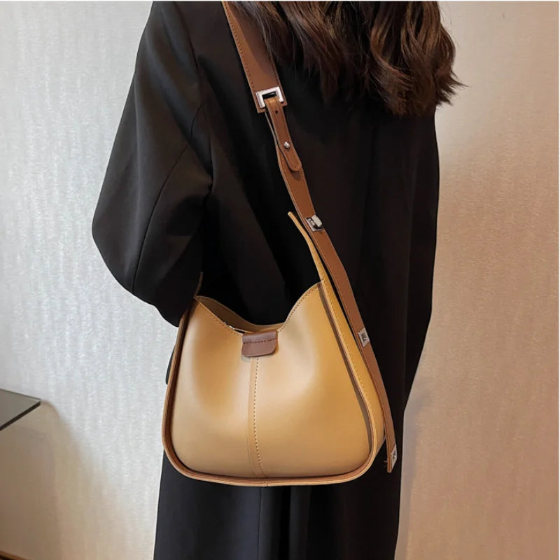 Winter Vintage Crossbody Bag for Women Small Shoulder Handbag