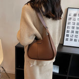 Winter Vintage Crossbody Bag for Women Small Shoulder Handbag
