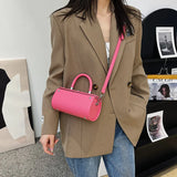 Vintage Female Shoulder Tote Bag Lady Leather Handbag