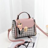 High Leather Crossbody Bag Women Tote Messenger Shoulder Bag