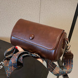 Women's Wide Shoulder Strap Crossbody Bag