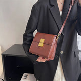 Winter Women's Crossbody Bag Small Flap Handbag