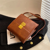 Winter Women's Crossbody Bag Small Flap Handbag