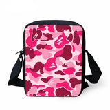 Camouflage Crossbody Bag Christmas Shoulder Satchel