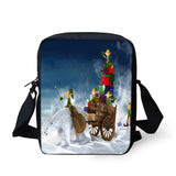 Camouflage Crossbody Bag Christmas Shoulder Satchel