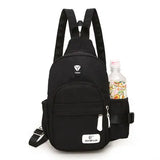 Nylon Chest Pack Crossbody Bag for Women