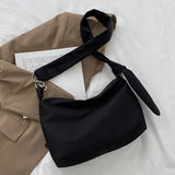 Solid Chain Knot Crossbody Bag for Women - Casual Messenger Shoulder Totes