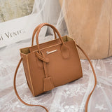 Women's Crossbody Bag Lychee PU Leather Phone Pouch Soft Purse