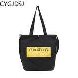 Canvas Crossbody Tote Bag for Women
