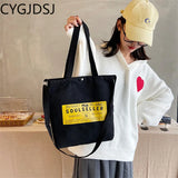 Canvas Crossbody Tote Bag for Women