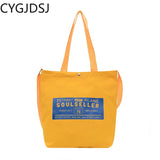 Canvas Crossbody Tote Bag for Women