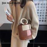 Women's Large Capacity Crossbody Bag Soft Shoulder Travel Hobos Vintage Sac