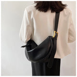 Large Capacity Crossbody Bag Soft Shoulder Hobo Vintage Sac