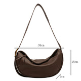 Large Capacity Women's Crossbody Handbag Soft Shoulder Bag Travel Hobo Vintage S