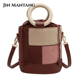 Women's Large Capacity Crossbody Bag Soft Shoulder Travel Hobos Vintage Sac