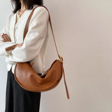 Large Capacity Crossbody Bag Soft Shoulder Hobo Vintage Sac