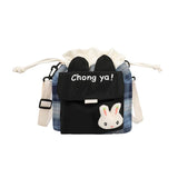 Women's Crossbody Shoulder Bag Bucket Style for Office