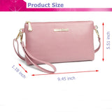 Litchi Grain Crossbody Bag for Women PU Shoulder Bag
