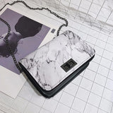 Crossbody Bag for Women Marble Pattern Shoulder Bag