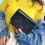 Crossbody Bag for Women Marble Pattern Shoulder Bag
