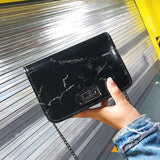 Crossbody Bag for Women Marble Pattern Shoulder Bag