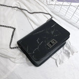 Crossbody Bag for Women Marble Pattern Shoulder Bag