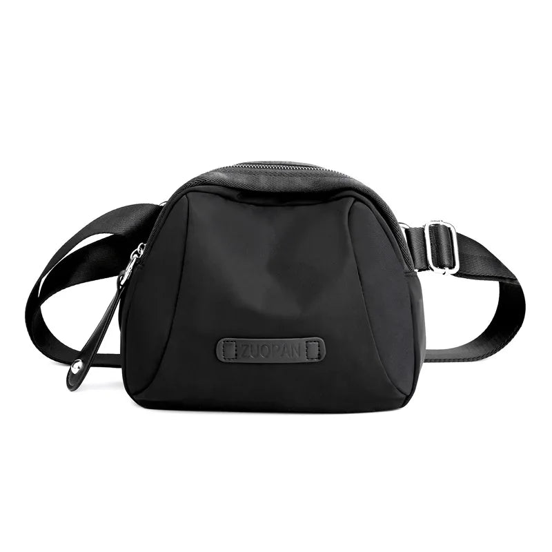 Nylon Crossbody Bag for Women, Shell Office Shoulder Bag