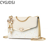 Leather Crossbody Bag Women Office Shoulder Side Bags