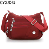 Nylon Crossbody Bag for Women - Office Shoulder Bag