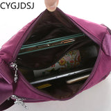 Nylon Crossbody Bag for Women - Office Shoulder Bag