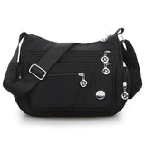 Nylon Crossbody Bag for Women - Office Shoulder Bag