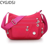 Nylon Crossbody Bag for Women - Office Shoulder Bag