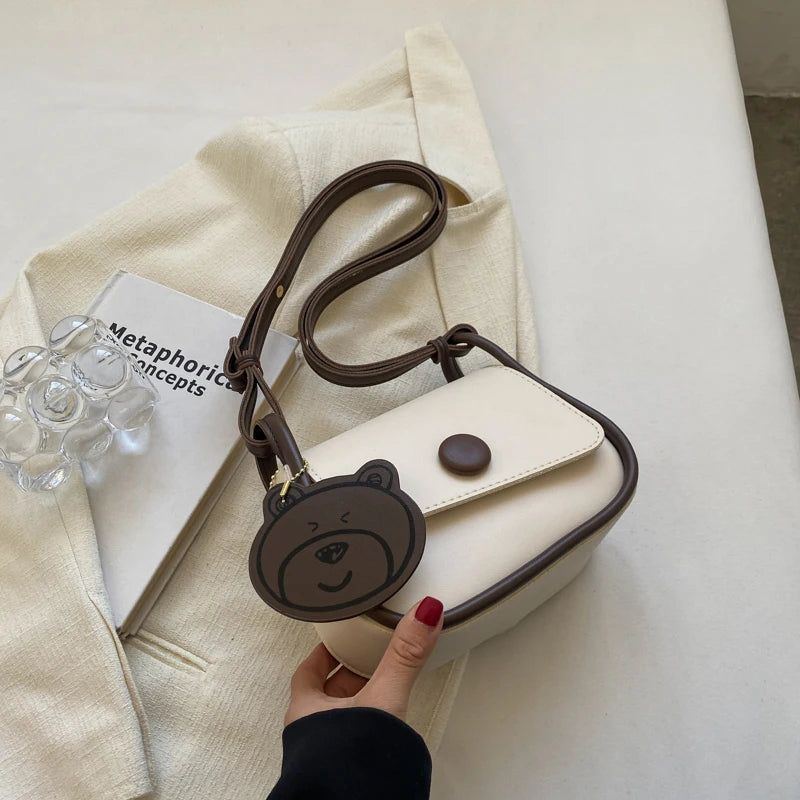 Vintage Crossbody Bag Women Shoulder Mini Messenger Pendant
