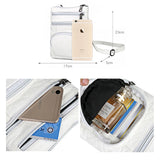 Vintage Crossbody Bag Girls Multi-pocket Shoulder Bags Washed Leather Phone Pack