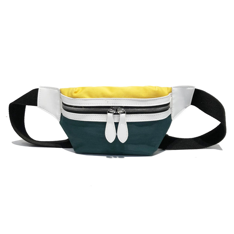 Women's Crossbody Waist Bag Letter Bum Pack Chest Belt