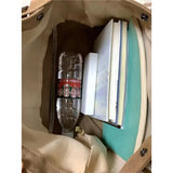American Retro Crossbody Canvas Bag Large Capacity Tote