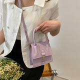 Small Crossbody Handbag Women Top Handle Tote for Shopping