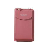 Crossbody Phone Bag Women Wallet Style Solid Color