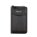 Crossbody Phone Bag Women Wallet Style Solid Color