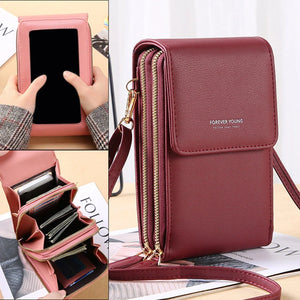 Crossbody Wallets For Women Female Shoulder Bags Ladies Long Purse
