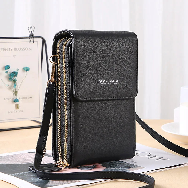 Women's Crossbody Wallet Shoulder Bag Long Purse