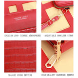 Crossbody Wallets for Women Ladies Long Purse Functional Cell Phone Pocket