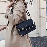 Acrylic Chain Small Square Shoulder Bag