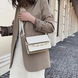 Acrylic Chain Small Square Shoulder Bag